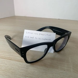 Ray-Ban RB0840V Mega Wayfarer 2000 RAR! Schwarz poliert nur Rahmen 51-21-145 - Bild 1 von 8