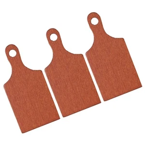 3 Stück Mini Schneidebrett Kinder Küche Zubehör Kind Spielzeug - Bild 1 von 12