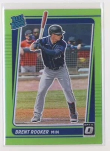 2021 Donruss Optic Lime Green #68 Brent Rooker RR Minnesota Twins BX8 - Picture 1 of 2