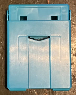 1989 Milton Bradley Taboo Game Replacement Pieces Parts Teal Card Holder - Image 1 of 4
