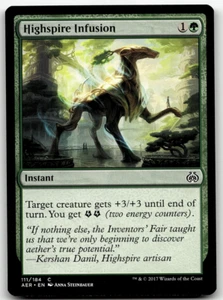 MTG Highspire Infusion Aether Revolt 111/184 Regular Common - Photo 1/1