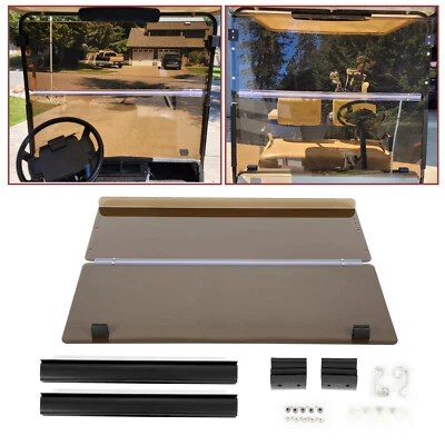 Parabrisas delantero para carro de golf EZGO Marathon 86-1994,5 parabrisas plegable tintado Foto 1 de 4