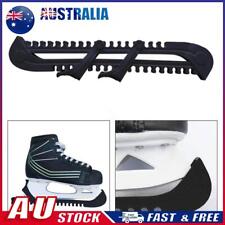Plastic Blade Walking Covers Protection Adjustable Non-Slip for Hockey (Black) *