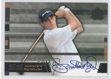 2003 SP Game Used Edition Scorecard Signatures Jonathan Byrd #SS-JO Auto