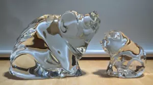 Waterford Kristallschwein und Ferkel - Tierfigur, Briefbeschwerer, Skulptur! - Bild 1 von 15