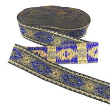 Handmade Woven Jacquard ribbon 1 2/8 inch wide - price for 1 yard