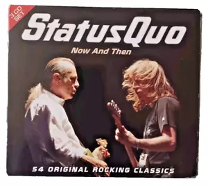 NEW Status Quo - Now And Then - (Audio CD) 3 CD Boxset - Foto 1 di 3