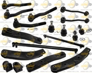 18 Pcs For Jeep Grand Cherokee Laredo 4.7L Upper Lower Arms Front End Kit New - Picture 1 of 7