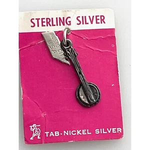 Vintage Sterling Silver Music City USA Banjo Charm - Picture 1 of 2