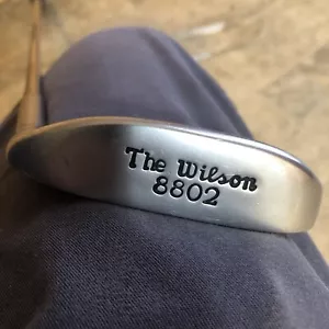 Vintage " The Wilson 8802 ".. Blade Putter Golfschläger RH guter Zustand 37,5" - Bild 1 von 10