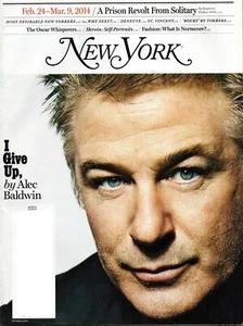 NEW YORK Magazine February March 2014 Alec Baldwin St. Vincent Catherine Deneuve - Imagen 1 de 3