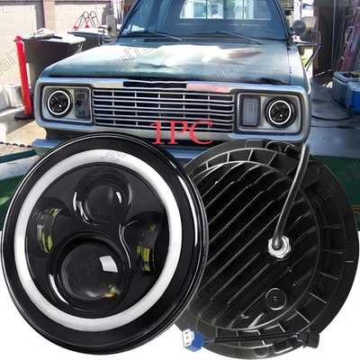 Faro halo LED de haz sellado de 7 pulgadas para camioneta Dodge B100 B150 D300 W100 W200 Foto 1 de 4