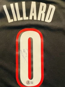 Damian "Dame" Lillard Signed Portland Trailblazers Adidas Jersey w/BAS - Picture 1 of 4