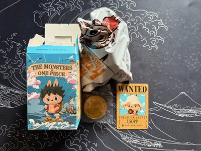 Pop Mart The Monsters x One Piece Usopp Bolso Sellado Caja Abierta Auténtico Foto 1 de 2