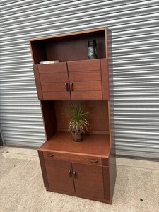 Denka Mid-Century Rosewood Side Unit Danish Modern MCM Furniture 1960s - Picture 1 of 11