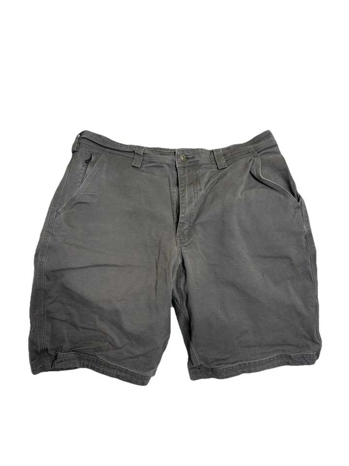 Pantalones Cortos de Carga Duluth Trading Para Hombres 36 Caqui Manguera contra Incendios Lona Utilidad Carpintero Foto 1 de 4