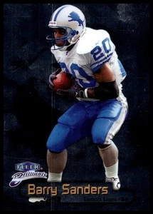 Barry Sanders 1998 Fleer Brilliants #25 Detroit Lions - Foto 1 di 2