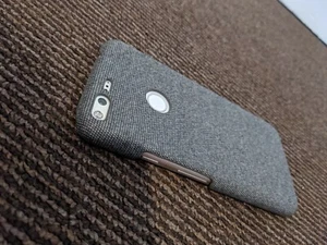 Google Pixel XL 1 Gen 5.5 Slim Cloth Texture Fitted Cover Stoff Hülle Ultraleicht - Bild 1 von 7