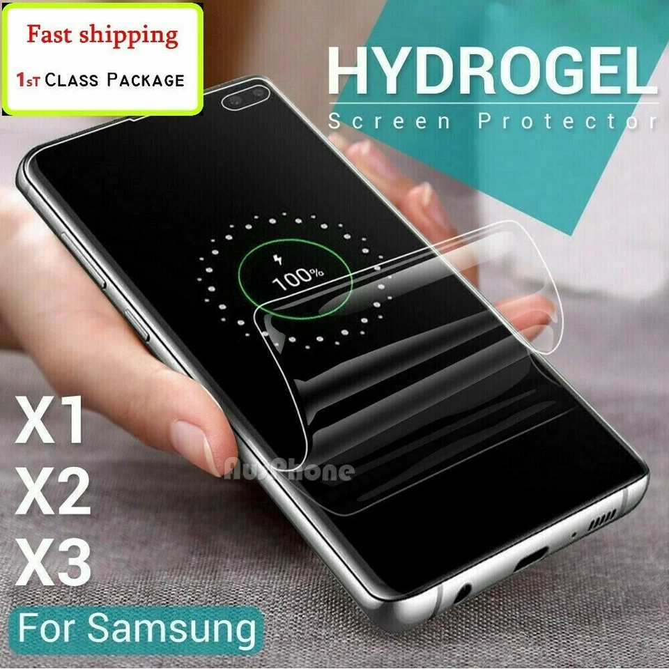 For OnePlus Nord N10 N30 N200 N100 8T TPU Hydrogel Full Cover Screen Protector - Image 1 of 4