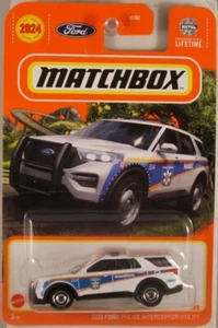 MATCHBOX #36 2023 Ford Police Interceptor Utility, edizione 2024 (NUOVO in BLISTER) - Foto 1 di 2