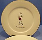 Set /6 Merry Masterpieces 1St Edition 10-3/4" Dinner Plates Holiday