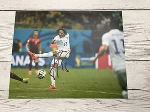 Foto firmada por Jermaine Jones equipo EE. UU. 8x10 c - Imagen 1 de 1