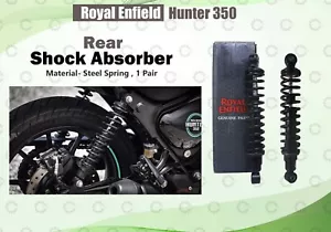 Rear "Shock Absorber Shocker Pair For Royal Enfield Hunter 350" - Picture 1 of 13