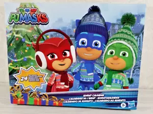 P.J Masks Hasbro Advent Calendar Game 24 Daily Surprises 27 Pieces Christmas - Picture 1 of 6