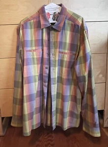 The Territory Ahead - Plaid Mens Shirt Xl - Long Sleeve Shirt - Picture 1 of 2