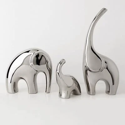 Modern Ceramic Decor Statue Elephant Home Decorations for Living Room,Shelf D... - Image 1 of 4