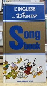 (Fumetti) L'INGLESE CON DISNEY - SONG BOOK - Mondadori 1988 - Imagen 1 de 1