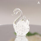 1Pc Crystal Swan Figurine Glass Animal Ornament Swan Crystal Figurines Decor Jc