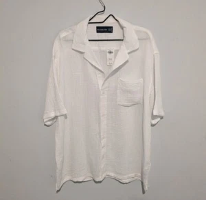 Abercrombie & Fitch White XL Tall Shirt new with tag - Picture 1 of 3
