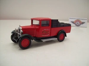 Vagón de carbón Citroen C4F "Alazard", 1930, rojo/negro, Solido (Francia) 1:43 - Imagen 1 de 3
