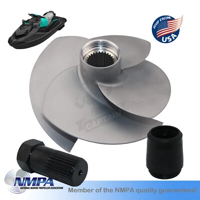 Impeller Ass'y for Sea Doo Jet Ski PWC PXP RXT 260 GTX 255 GTX 260 267000945 - Изображение 1 из 4