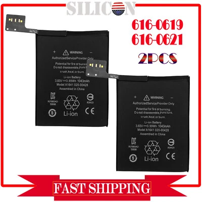 2 Piezas Nueva Batería 1043mAh Para Apple iPod Touch 6g 6 6ta Generación A1574 A1641 020-00425 Foto 1 de 4