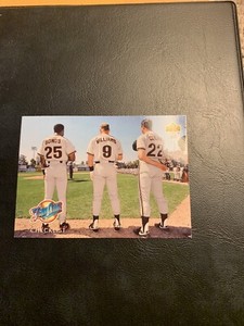 #471 Barry bonds will Clark Matt Williams Checklist,,￼1993 Upper Deck Cb37B