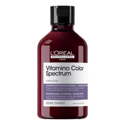 Anti-Gelbstich Shampoo Loreal Vitamino Color Spectrum Purple Dyes 300 ml - Bild 1 von 2