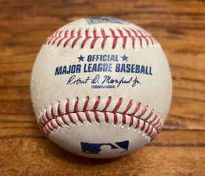 Gabriel Moreno DBacks Game Used Baseball 6/25/2023 vs Giants Hit Out + McCarthy - Picture 1 of 5