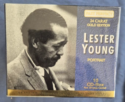Lester Young Potrait, 10 CD Box, 24 Carat Gold Edition - Bild 1 von 3