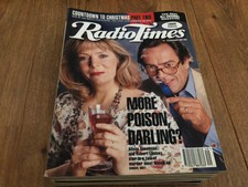 RADIO TIMES MAGAZINE 1993/16/12 ROBERT LINDSAY, ESTHER RANTZEN, SCARLETT FEVER