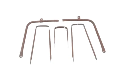 SUITABLE FOR BSA C10 C11 FRONT AND REAR MUDGUARD STAYS RAW STEEL — 第 1/3 张图片
