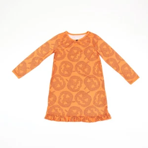 Carter's Kleinkind Mädchen Rundhals Langarm Nachthemd orange Größe 5T - Bild 1 von 1