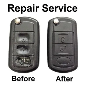 Repair Service para Land Rover Discovery Range Rover Sport 3 Botón Llave Mando - Imagen 1 de 1