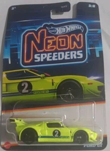 🔥🔥HOT WHEELS NEON SPEEDERS FORD GT🔥🔥 - Imagen 1 de 4