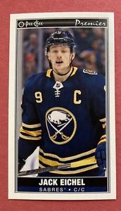 JACK EICHEL 2020-21 O-PEE-CHEE OPC PREMIER TALLBOYS P11 BUFFALO SABLES P-11 - Imagen 1 de 2