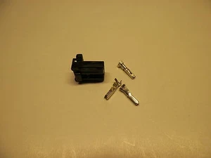 1 Harley 3X NEGRO OEM Amp/Tyco Multi-lock .070 conector MACHO - Imagen 1 de 7
