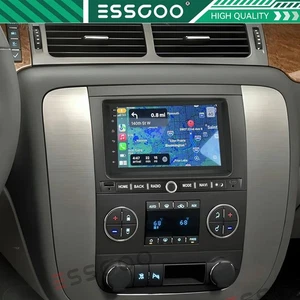 7" CAR STEREO RADIO ANDROID 14 GPS FOR GMC CHEVROLET CHEVY YUKON SIERRA ACADIA L - Picture 1 of 12