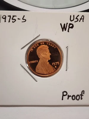1975 S Proof Lincoln Memorial Cent - Image 1 of 4