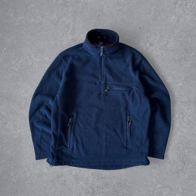 GAP Navy Fleece Zip Jacket with Pockets - Image 1 of 4